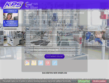 Tablet Screenshot of kps-dosiertechnik.com